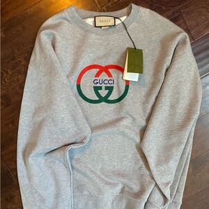 Gucci Gray Sweatshirt